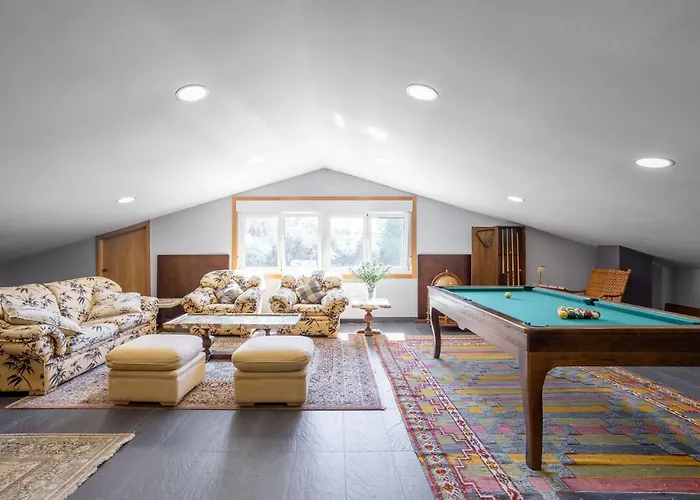 Le Llar Casa Con 2 Piscinas 1 Climatizada Interior Muy Cerca De Santiago De Compostela בית נופש