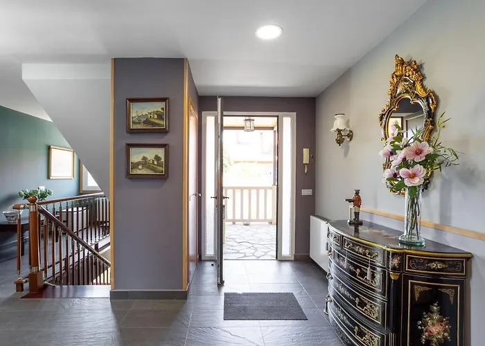 Le Llar Casa Con 2 Piscinas 1 Climatizada Interior Muy Cerca De Santiago De Compostela בית נופש