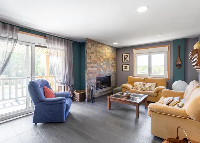 Tatil Evi Le Llar Casa Con 2 Piscinas 1 Climatizada Interior Muy Cerca De Santiago De Compostela *