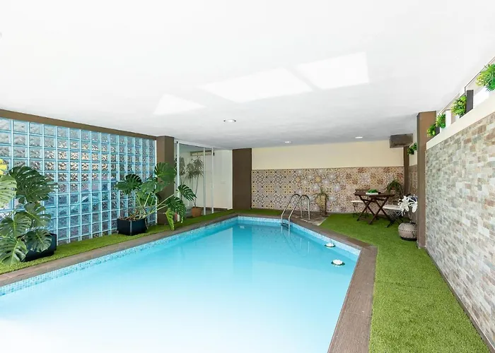 Tatil Evi Le Llar Casa Con 2 Piscinas 1 Climatizada Interior Muy Cerca De Santiago De Compostela *